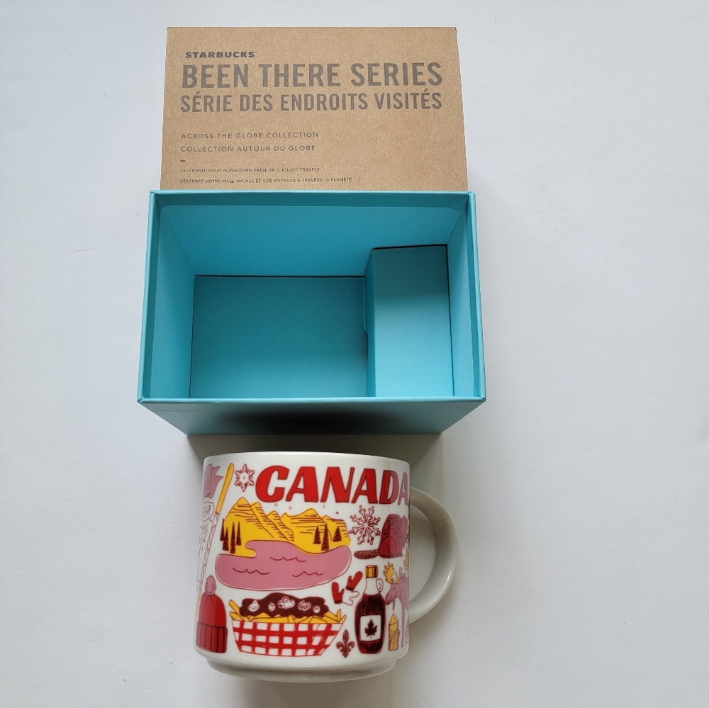 Starbucks Been There (discontinued series) Canada mug, brand new in box